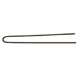 HS2030 - Medium Straight Hairpins in Black - 70mm