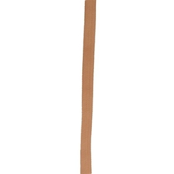 Galloon - Flat 5mm Nylon in Light Brown (10Mtrs)