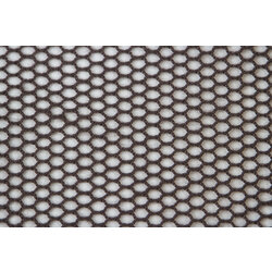 Net-Caul-Poly Warp Knit Dark Brown