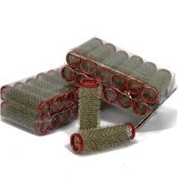 Metal Rollers in Red (10 x 12 Pack)