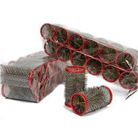 Metal Rollers in Red - 36mm (10 x 12 Pack)