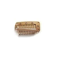 Blonde Postiche Comb Clip Fastner (35x15mm)