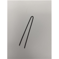 Japanese Hairpins in Black 70mm (40piece)