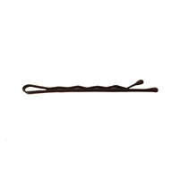 Matte Hairgrips in Dark Brown - 50mm