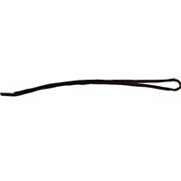 Medium Curved Hairpin in Black - 50mm (Bag of 144)