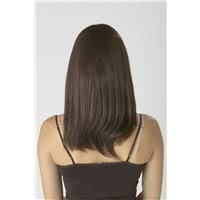 Human Hair Wig Mid BrownColour 6