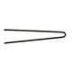 HS2020 BR - Medium Straight Hairpin in Brown - 57mm