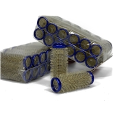 Metal Rollers in Blue 21mm (10 x 12 Pack)