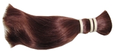 Straight Real Asian Hair - Auburn - 25cm