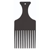 6011 Afro Comb - Imitation Wood