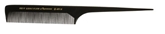 Denman Carbon Plastic Tail Comb 21cm - DC05