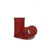 Red Plastic Rollers 40mm x10