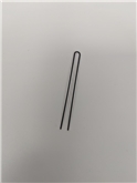 Straight Hairpins in Black - 65mm (500)