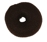 Bun Rings in Dark Brown - 10cm