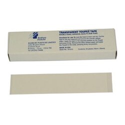 Transparent Tape Strips (100 x 25mm) x24
