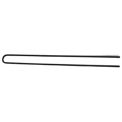 HS2022 Straight Hairpins in Black - 65mm (500)