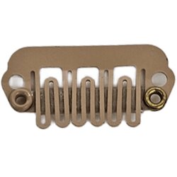 Blonde Clip Snap Fastner (23 x 10mm)