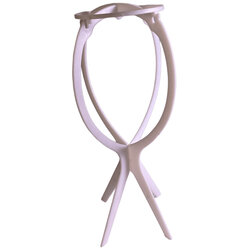 Plastic Portable Wig Stand -